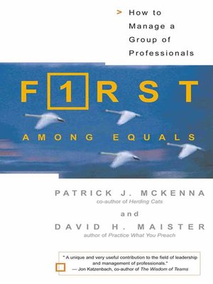 cover image of First Among Equals